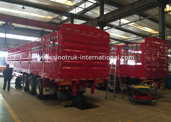 SIONOTRUK INTERNATIONAL Cargo Hydraulic Flatbed Trailer 3 Axles