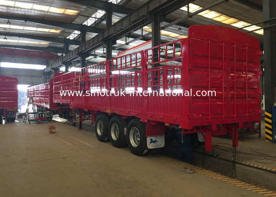 SIONOTRUK INTERNATIONAL Cargo Hydraulic Flatbed Trailer 3 Axles