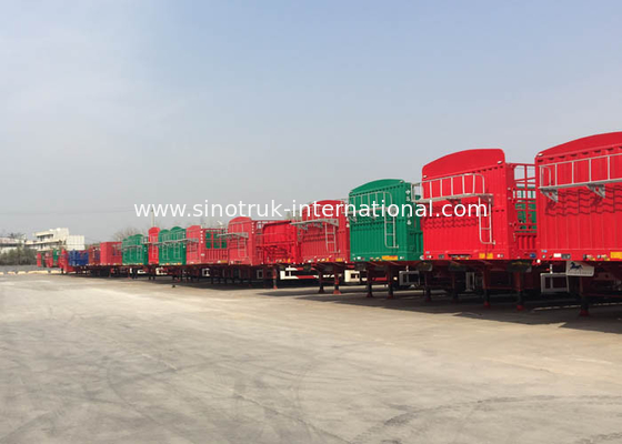 Light Self - Weight Cargo Semi Trailer Truck Used In Logistic Industry