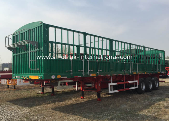 Light Self - Weight Cargo Semi Trailer Truck Used In Logistic Industry