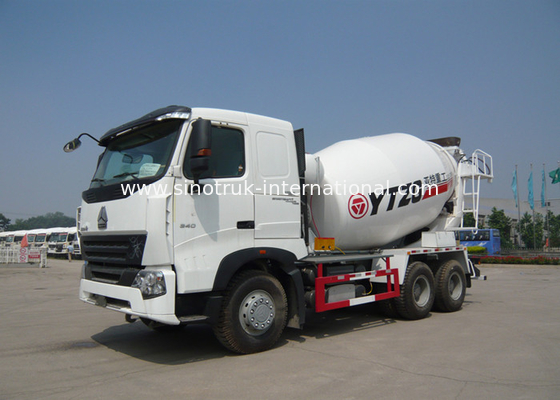 Truck Mounted Concrete Mixer A7 10CBM 371HP LHD 6X4 Drive Euro 2