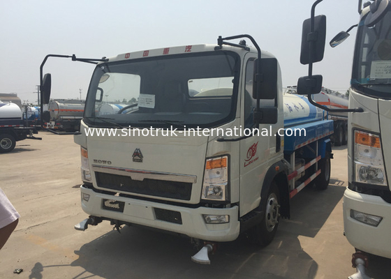 SINOTRUK HOWO Light truck Water Tank Truck 5-8CBM For Road Flushing