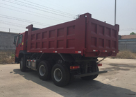 30 - 40 Tons Ten Wheel Tipper Dump Truck 10-25CBM Front Lifting Hydraulic Cylinder