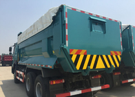 Automatic 6X4 Heavy Dump Truck With Cover 5800 * 2300 * 1500mm High Efficiency
