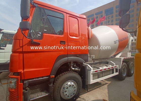 102km/H SINOTRUK HOWO Concrete Mixer Truck 371HP 10CBM LHD 6x4