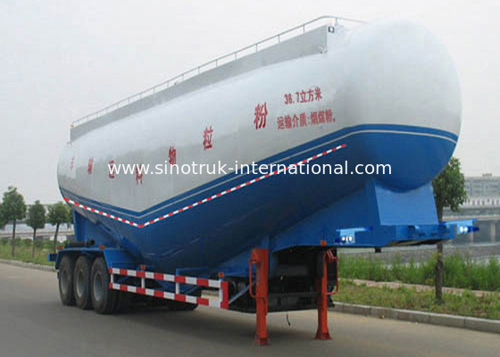 50-80 Ton Loading Capacity Semi Trailer Truck For Cement Plant / Large Construction Sites