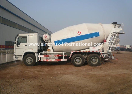 SINOTRUK HOWO ZZ5257GJBM3841W Mobile Mixer Cement Truck LHD 10CBM 290HP Engine