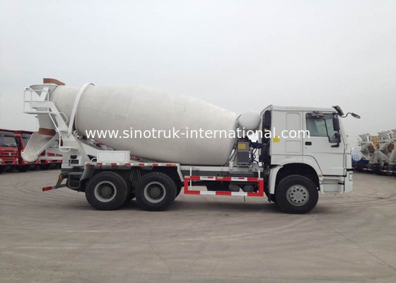 SINOTRUK HOWO ZZ5257GJBM3841W Mobile Mixer Cement Truck LHD 10CBM 290HP Engine