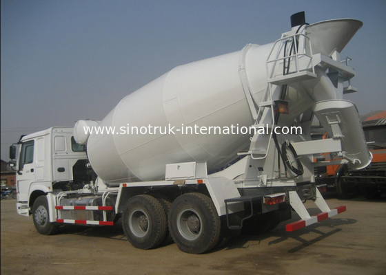 SINOTRUK HOWO ZZ5257GJBM3841W Mobile Mixer Cement Truck LHD 10CBM 290HP Engine