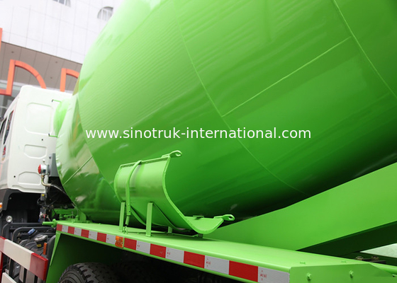 Mobile Concrete Mixer Truck SINOTRUK HOWO 10CBM RHD 10 Wheels 336HP Engine