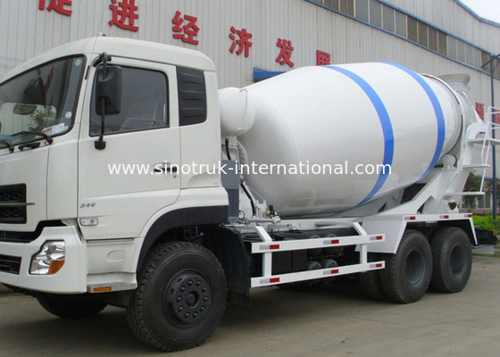 Mobile Concrete Mixer Truck SINOTRUK HOWO 10CBM RHD 10 Wheels 336HP Engine