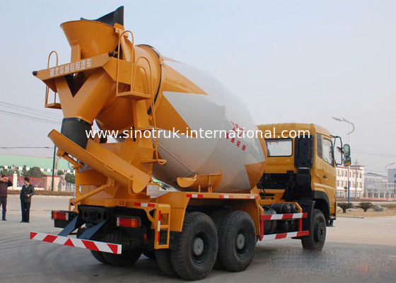 Mobile Concrete Mixer Truck SINOTRUK HOWO 10CBM RHD 10 Wheels 336HP Engine