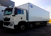 High Strength Frozen Foods RHD 8×4 Refrigerated Trucks And Vans 40 Ton Low Noise