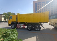 Lhd Yellow Sinotruk Howo 6x4 Dump Truck 371hp Heavy Duty