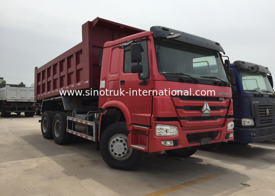 Sinotruk Howo Dump Truck LHD 371 HP 25 - 40 Tons Euro 2 Heavy Dump Truck