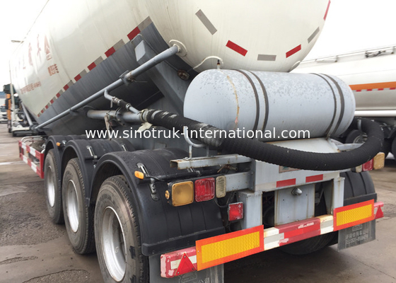 Polyurethane Painting Bulk Cement Transport Truck With #50 #90 Fifth Wheel