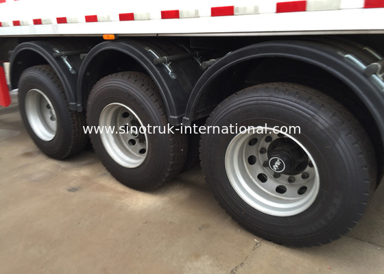 40 Feet Container Refrigerated Semi Trailer Truck 2 / 3 Axles 30 - 60 Tons 13m