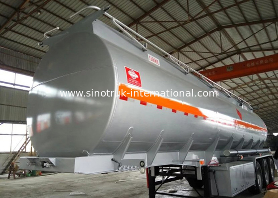 50 - 80 Tons Fuel Tank Truck SINOTRUK 50000 Liters Semi Trailer Dump Truck