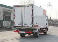 Refrigerated Delivery Truck 4 X 2 8 Tons 140 HP Engine Carrying Vegetables / Fruits