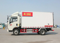 Refrigerated Delivery Truck 4 X 2 8 Tons 140 HP Engine Carrying Vegetables / Fruits