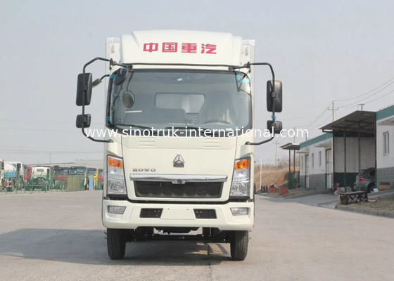 Refrigerated Delivery Truck 4 X 2 8 Tons 140 HP Engine Carrying Vegetables / Fruits