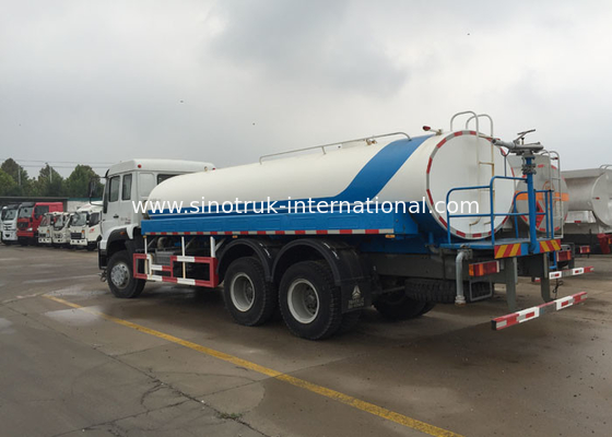 6000 Gallon Water Tank Truck Hydraulically Operated Air Assistance SINOTRUK HOWO