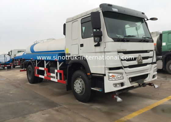 High Efficiency Construction Water Tank Truck 10CBM With 360 Degrees Rotation