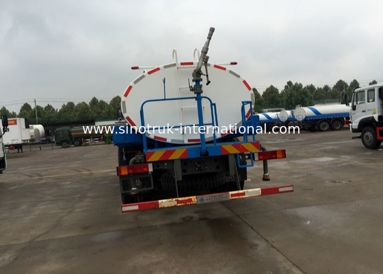 High Efficiency Construction Water Tank Truck 10CBM With 360 Degrees Rotation