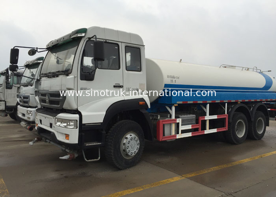 5000 Gallon Water Tank Truck SINOTRUK 11.00R20 Radial Tyre 9920 × 2496 × 3550 Mm