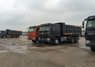 10 Wheels SINOTRUK Dump Truck LHD 371 HP 20CBM 30 - 40 Ton HYVA Hydraulic Cylinder