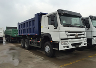 266HP 10 Wheels Tipper Dump Truck RHD T Type Lifting High Loading Capacity