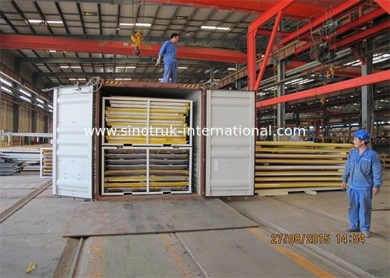 SINOTRUK Insulated Refrigerated Truck CKD Panels -18℃ For Refrigerator Truck