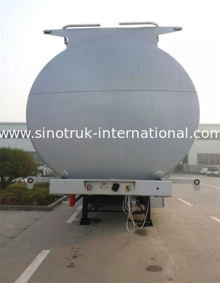 Large Capacity Diesel Semi Trailer Truck / Fuel Tanker Truck 14100 * 2500 * 3780 mm