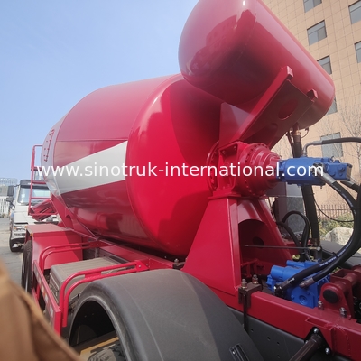 LHD 8X4 SINOTRUK HOWO Concrete Mixer Truck 371HP