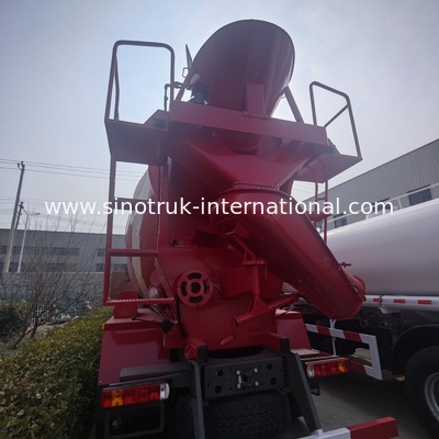 LHD 8X4 SINOTRUK HOWO Concrete Mixer Truck 371HP