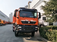 HOWO Dump Truck Sinotruk 371HP TXcab Sunset Orange ZZ3257N384GB1
