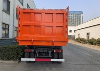 Orange Sinotruk Howo 6 X 4 Tipper Dump Truck New 371HP LHD