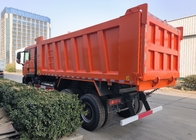 Orange Sinotruk Howo 6 X 4 Tipper Dump Truck New 371HP LHD
