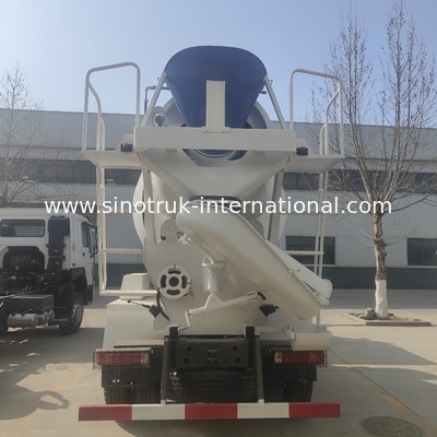 SINOTRUK WHITE HOWO 371HP Concrete Mixer Truck LHD