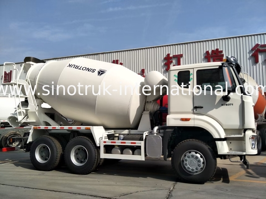 HOWO SINOTRUK Concrete Mixer Truck High Efficiency 10CBM 380HP 6X4 LHD