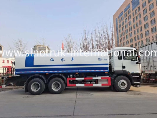 SINOTRUK SITRAK Water Tank Truck 6x4 LHD 15-20CBM Spraying Range Wide