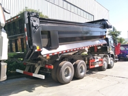 Sinotruk HOWO Tipper Dump Truck 8X4 371hp 12 Wheels Black N7 ZZ3317V386JB1R