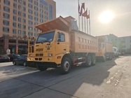 6X4 LHD Mining Tipper Dump Truck 371HP 70 Tons SINOTRUK HOWO For Mining Industry
