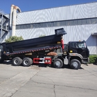 SINOTRUK HOHAN 8×4 Black Tipper Dump Truck For Construction