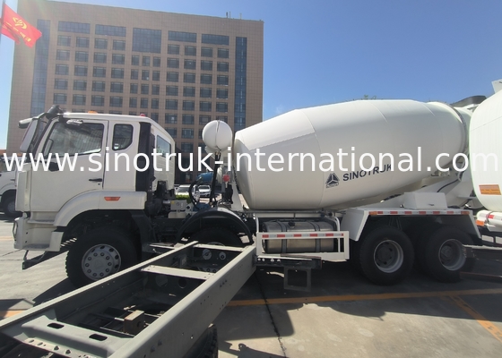 New Howo Concrete Mixer Truck 10-20CBM 8 X 4 Euro 2 380Hp Construction