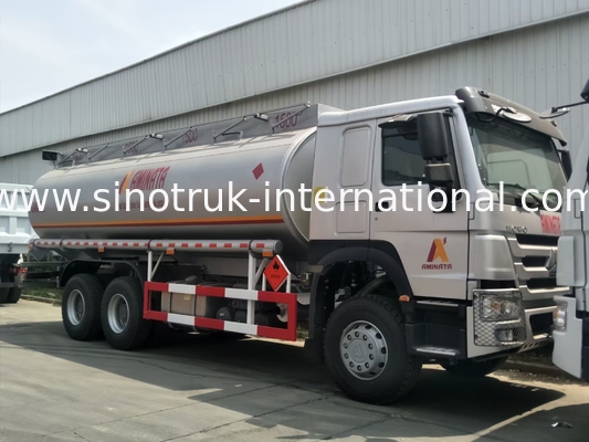 HOWO 6×4 10 wheels Oil Tank Truck 400HP 20CBM