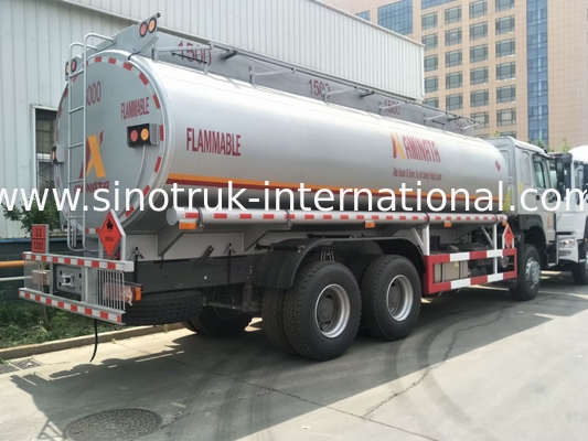 HOWO 6×4 10 wheels Oil Tank Truck 400HP 20CBM