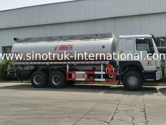 HOWO 6×4 10 wheels Oil Tank Truck 400HP 20CBM