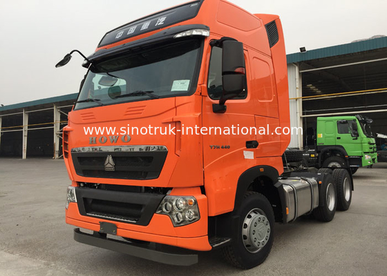 SINOTRUK HOWO T7H MAN Engine Tractor Truck 6X4 Euro 3 / 4 440 HP ZZ4257V324HD1B