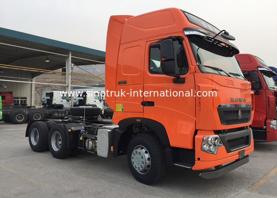 SINOTRUK HOWO T7H MAN Engine Tractor Truck 6X4 Euro 3 / 4 440 HP ZZ4257V324HD1B